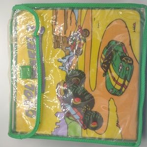 Felt playset book soft play cool Wheels cars trucks vehicles interactive vintage